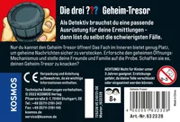 Kosmos Detektivausrüstung Die drei??? Geheim-Tresor - Altersempfehlung ab: 8 Jahren - Fachbereich: Detektiv - Sprache: Deutsch