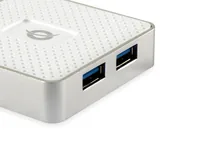 CONCEPTRONIC 4-Port Hub USB Micro-B->4xA3.0 m.Netz. ws