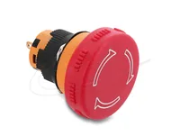 DELOCK Pilzkopf Taster Einbau 16mm 2x Lötanschl. kurz 32mm