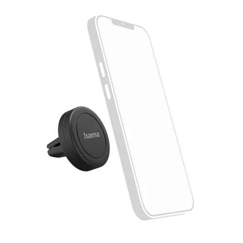 Hama Halterung Magnet - Befestigung: Magnet - Eigenschaften: Magnetischer Halter - Mobiltelefon Kompatibilität: Universal - Universalhalterung: Ja - Installationsort: Lüftungsschlitze