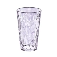 Koziol Trinkglas Club Light L 400 ml, 1 Stück, Violett - Glas Typ: Trinkbecher - Material: Kunststoff - Detailfarbe: Violett - Höhe: 14.1 cm - Volumen: 400 ml
