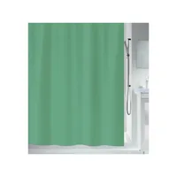spirella Duschvorhang Primo 120 x 200 cm, Grün - Breite: 120 cm - Höhe: 200 cm - Detailfarbe: Grün - Produkttyp: Duschvorhang - Detailmaterial: Polyester (PES) - Grundmaterial: Polyester (PES)