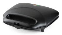 Domo Sandwich-Toaster DO9297C Schwarz - Produkttyp: Sandwich Toaster - Höhenverstellbar: Nein - Detailfarbe: Schwarz - Leistung: 900 W - Temperatur einstellbar: Nein - Anzahl unterschiedliche Grillplatten: 1