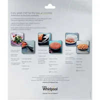 Whirlpool Crispplatte AVM250 Ø 25 cm 27 cm x 27 cm - Breite: 27 cm - Form: Rund - Höhe: 2.5 cm - Ausziehbar: Nein - Tiefe: 27 cm