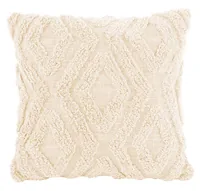 Tiseco Kissen Sahara 45 x 45 cm, Nature - Breite: 45 cm - Detailfarbe: Nature - Nachhaltigkeit: Nicht angegeben - Bezug abnehmbar: Nein - Mit Bezug: Ja - Produkttyp: Kissen mit Füllung