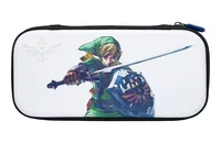 Power A Slim Case Master Sword Defense - Zubehörtyp: Tasche - Plattform: Nintendo Switch - Nintendo Switch Lite - Nintendo Switch OLED-Modell - Detailfarbe: Blau - Mehrfarbig - Weiss