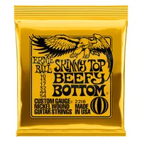 Ernie Ball Gitarrensaiten 2216 Slinky Nickel – STBB 10 - 54 - Packungsgrösse: Satz - Zu Instrument: E-Gitarre - Saitenanzahl: 6-Saiter