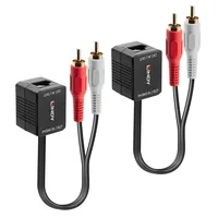 LINDY Stereo Audio Extender Cat.56 500m 2x RCA