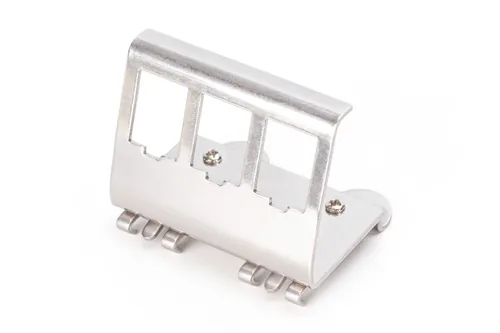 DIN-RAIL ADAPTER FOR3X KEYST.M 3X KEYSTONE MODUL