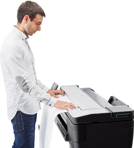 HP Designjet T830 24-in Multifunction Printer Großformatdrucker WLAN Tintenstrahl Farbe 2400 x 1200 DPI 610 x 1897 mm Ethernet/LAN