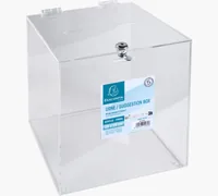 Exacompta Einwurf-Box transparent - Papierformat: Kein - Aussenanwendung: Keine Angaben - Detailfarbe: Transparent