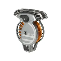 Wild Country Revo Belay Device Gunmetal/Tangerine - Gewicht: 245 g - Farbe: Grau