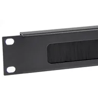 1U BRUSH RACK CABLE MANAGER .
