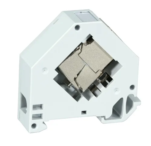 EFB Keystone Modulhalter 1-Port, für Hutschiene, Kunststoff