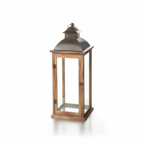Balthasar 440966.011 lantern Candle Brown