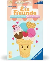 Ravensburger Kinderspiel Eis-Freunde - Sprache: Deutsch - Französisch - Italienisch - Kategorie: Familienspiel - Altersempfehlung ab: 3 Jahren - Spieldauer: 20 min - Min. Anzahl Spieler: 2 - Max. Anzahl Spieler: 4