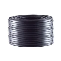 helos Anschlusskabel 4-adrig, AWG28, schwarz, 50 m