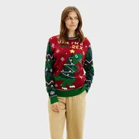 Christmas Sweats Sweats The Tree-REX XXS - Grösse: XXS - Grössentyp: Normalgrösse - Material: Acryl - Zielgruppe: Damen - Altersgruppe: Erwachsene - Produkttyp: Weihnachtspullover