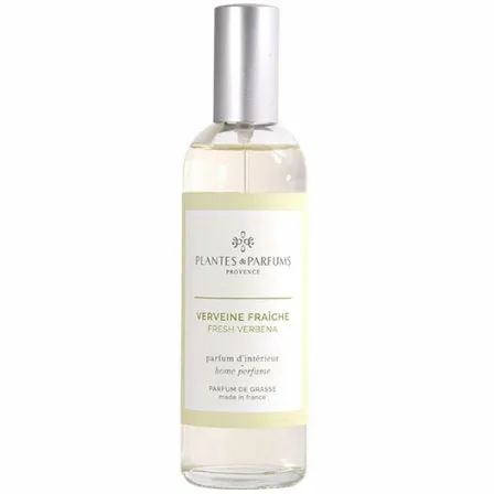 Plantes & Parfums Duftspray Frische Verveine 100 ml - Eigenschaften: Aus natürlichem Wachs - Keine Eigenschaft - Volumen: 100 ml - Duft: Thymian - Zitrone - Minze - Verpackungseinheit: 1 Stück