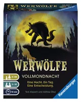 Ravensburger Kartenspiel Werwölfe Vollmondnacht - Sprache: Deutsch - Kategorie: Familienspiel - Altersempfehlung ab: 9 Jahren - Spieldauer: 10 min - Min. Anzahl Spieler: 3 - Max. Anzahl Spieler: 10
