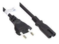 Good Connections Euro-Netzkabel an C7Euro 8 Bu schw. 0,75m