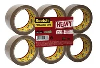 Scotch Klebeband Heavy 50 mm x 66 m Braun 6 Rollen - Breite: 50 mm - Länge: 66 m - Verpackungseinheit: 6 Stück - Detailfarbe: Braun - Klebehaftung: Ablösbar - Art: Klebeband