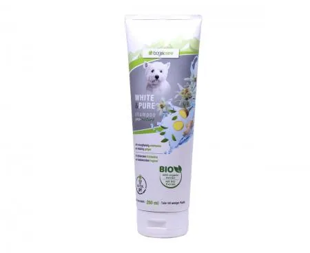 bogar Shampoo White & Pure, 250 ml - Produkttyp: Fellreinigung & Pflege - Tierart: Hund