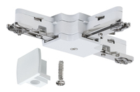Paulmann URail Light & Easy T-Verbinder, Weiss - Produkttyp: T-Verbinder - Leuchtenfarbe: Weiss