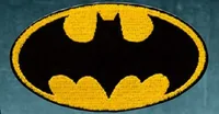 Mono-Quick Aufbügelbild Batman Logo 1 Stück - Breite: 5 cm - Länge: 8 cm - Motiv: Batman - Anzahl Stück: 1 Stück