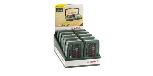 Bosch Bit-Set 32-teilig - Set: Ja - Bit-Typ: Philips - Pozidriv - Torx - Innensechskant - Schlitz - Grösse: Diverse