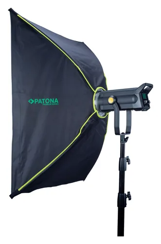 Patona Premium Quick Set-Up Softbox PT70100 100 x 70 - Farbtemperatur Kelvin: Keine Angabe - Lichtfarbe: Keine - Leuchtenfarbe: Schwarz