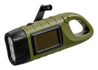 Steffen Dynamo 15 Black, Olive Hand flashlight LED