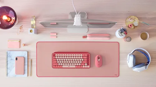 Logitech Desk Mat Studio Series Pink