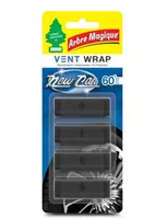 Wunderbaum Auto-Lufterfrischer Vent Wrap New Car - Detailfarbe: Schwarz - Funktionen: Beduften - Typ: Lufterfrischer