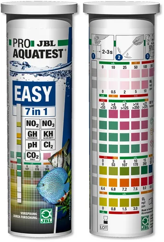 JBL Wassertest ProAquaTest Easy 7 in 1, - Produkttyp: Teststreifen