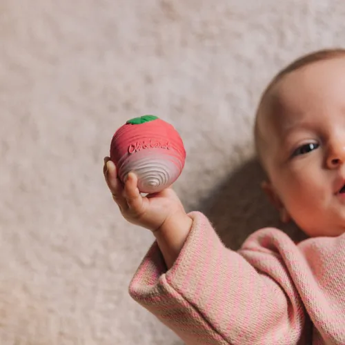 Oli&Carol Veggie Salad Baby Sensory Balls teether