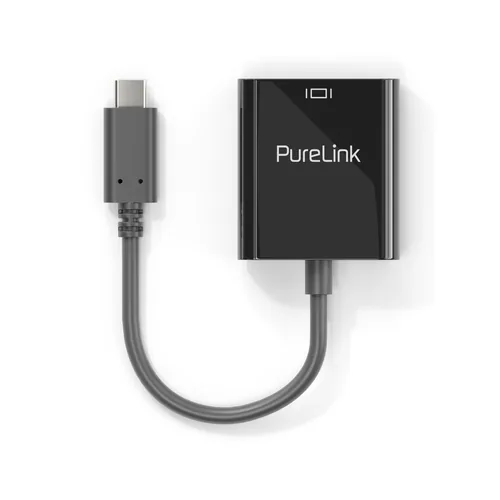 PureLink Adapter IS201 USB Type-C - DisplayPort - Kabeltyp: Adapter - Videoanschluss Seite A: USB Type-C - Videoanschluss Seite B: DisplayPort
