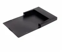 OXFORD Gummibandmappe Urban 24x32cm 400104371 schwarz, Füllhöhe 4cm
