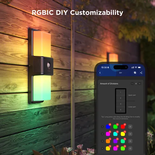 Smart Outdoor Wall Light
