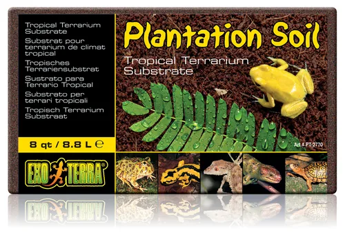 Exo Terra Bodensubstrat Plantation Soil – Brick, 8.8 l - Produkttyp Terraristik: Substrate - Terrarienfauna: Tropisch - Material: Kokosnussschale