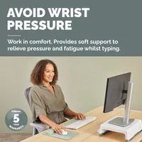 Fellowes Workplace Handgelenkauflage Breyta 470 mm Sage 1 Stück - Eingabegeräte: Tastatur