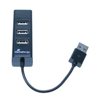 MediaRange MRCS502 interface hub 480 Mbit/s Black