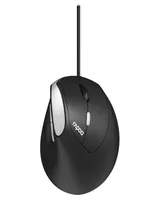 Rapoo EV200 Schwarz Wired Ergonomic Mouse