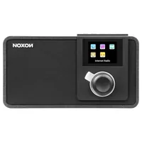 Noxon Radio iRadio 410+ Schwarz - Radio Tuner: Internetradio - FM - DAB+ - Stromversorgung: Netzbetrieb - Detailfarbe: Schwarz - Ausstattung: Weckfunktion - Fernbedienung - Typ: Tischradio