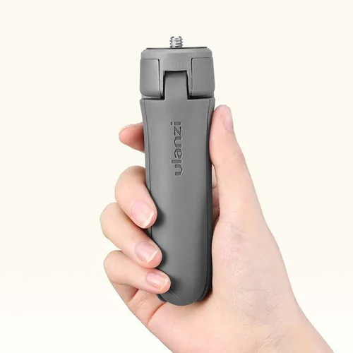 Ulanzi Stativ MT-10 - Höhenverstellbar: Ja - Detailfarbe: Grau - Material: Kunststoff - Stativ-Bauart: Tischstativ - Stativgewinde: 1/4'' - Stativ-Ausstattung: Stativgewinde