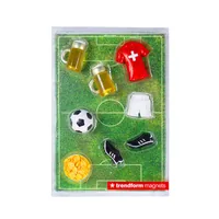 Trendform Haftmagnet Hopp Schwiiz, 8er Set, Multicolor - Detailfarbe: Mehrfarbig - Haftkraft: Stark haftend