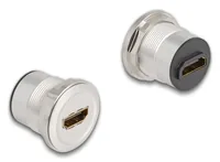 Delock HDMI Einbaubuchse 8K 60 Hz Aluminium