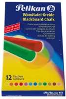 Pelikan Wandtafelkreide 745/12, 12-teilig, Mehrfarbig - Anwender: Kinder - Schule - Set: Ja - Detailfarbe: Mehrfarbig - Eigenschaft-Stift: Auswaschbar - Farbstifte & Wachsmalstifte-Art: Wandtafelkreide