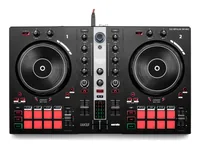 Hercules INPULSE 300 MK2 Vinyl scratcher Black, Red