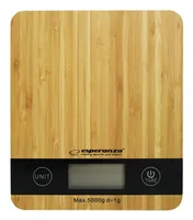 Esperanza EKS005 Electronic kitchen scale Bambus Tabletop Rectangle